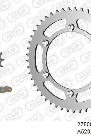 AFAM - 520XRR3 114 ARS (CLIP) GOLD & SPROCKETS - STEEL Goedkoop