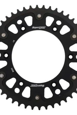 SUPERSPROX - REAR STEALTH 48T, BLACK, 520 - Sprockets - 48T Topkwaliteit