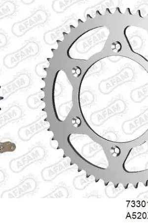 AFAM - 520XRR3 116 ARS (CLIP) GOLD & SPROCKETS - Chain Kits - STEEL Plaats Bestelling