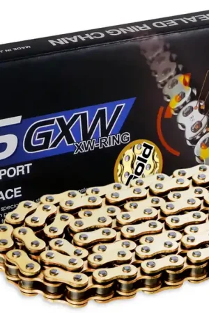 Limited Edition RK - GB525ZXW - Chain Kits - 108 CLF RIVET & SPROCKETS