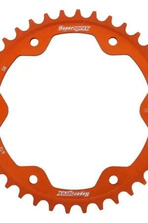 SUPERSPROX - REAR ALU 38T, ORANGE, 525 - Sprockets - Lichtgewicht en Duurzaam Exclusieve Aanbieding