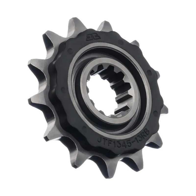 JT SPROCKETS - FRONT STEEL 13T RB, 520 - Sprockets - Rubberen Schokdempers Meest Verkocht