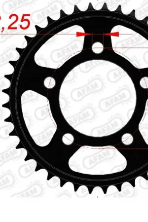 Nieuw Model AFAM - REAR STEEL 40T, 520 - Sprockets - Geschikt voor Honda