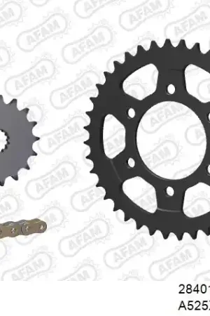Trendy AFAM - 525XHR3 114 MRS - Chain Kits - GOLD & SPROCKETS