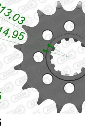 AFAM - FRONT 16T, 520 - Sprockets - Compatibel met BMW Hp4 Lage Prijs