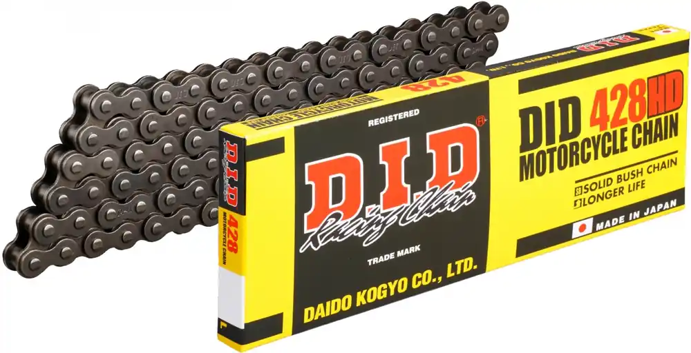 Alleen Vandaag DID - 428HD 134 RJ CLIP & SPROCKETS - Chain Kits - Geschikt voor Suzuki Rv 125