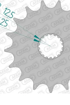 AFAM - FRONT 17T, 520 - Sprockets - Geschikt voor Triumph Gratis Retour