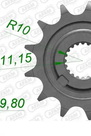 Finale Uitverkoop AFAM - FRONT 13T, 520 - Sprockets - 13T