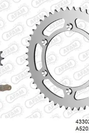 Must-Have AFAM - 520XRR3 112 ARS (CLIP) GOLD & SPROCKETS - STEEL