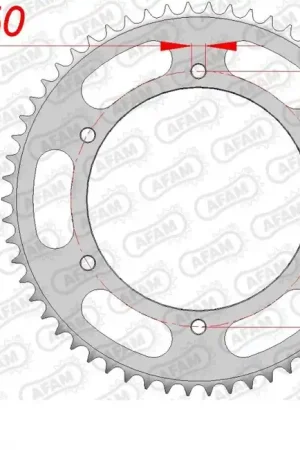 Uitverkoop AFAM - REAR STEEL 58T, 428 - Sprockets - Duurzaam en veelzijdig