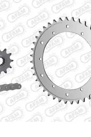 Exclusieve Aanbieding AFAM - 520MR2 92 ARS (CLIP) GOLD & SPROCKETS - Chain Kits - ALU