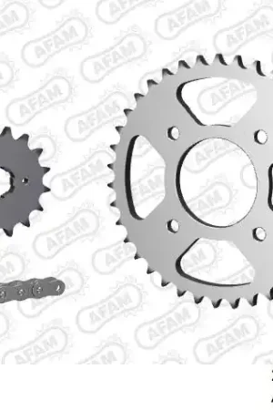 Nieuwe Collectie AFAM - 530HS 100 AR (CLIP) & SPROCKETS - Chain Kits - STEEL