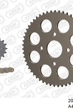 Premium AFAM - 428R1 118 AR (CLIP) - Chain Kits - ALU