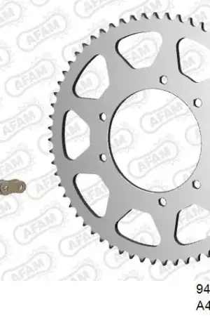 Nieuw Model AFAM - 420R1 134 AR (CLIP) GOLD & SPROCKETS - Chain Kits - STEEL
