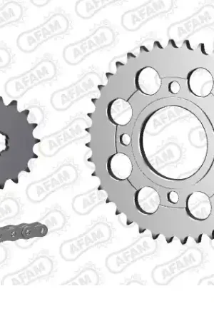 Exclusief AFAM - 530HS 96 AR (CLIP) & SPROCKETS - Chain Kits - STEEL