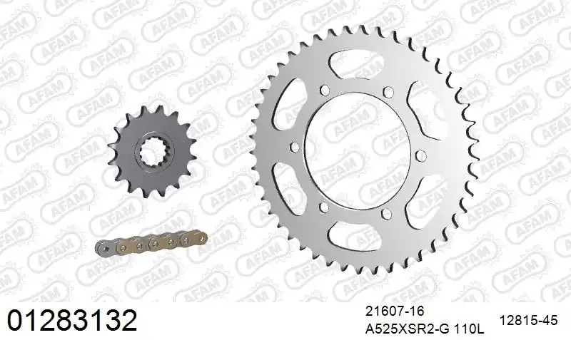 Betrouwbaar AFAM - 525XSR2 110 MRS - Chain Kits - STEEL