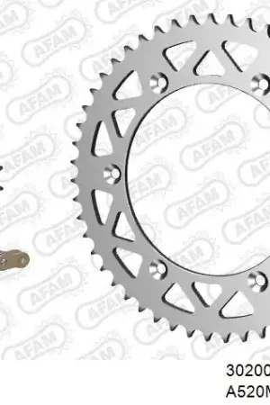 AFAM - 520MR2 112 ARS (CLIP) GOLD & SPROCKETS - Chain Kits - ALU Geld-Terug-Garantie