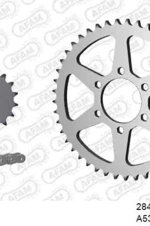 AFAM - 530XMR3 108 MRS - Chain Kits - STEEL Betaalbaar