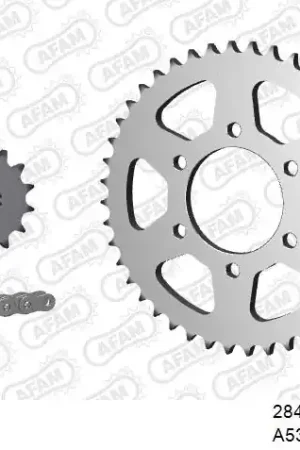 AFAM - 530XMR3 114 MRS (RIVET) & SPROCKETS - Chain Kits - STEEL Hete Deal