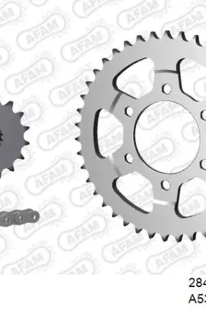 Nieuwe Collectie AFAM - 530XMR3 108 MRS - Chain Kits - STEEL