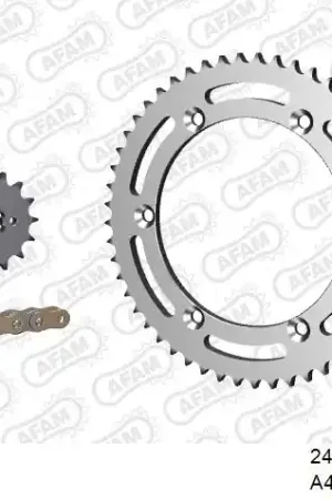 Budget AFAM - 428R1 130 AR (CLIP) GOLD - Chain Kits - STEEL