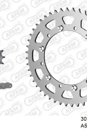 AFAM - 520XRR3 110 ARS (CLIP) GOLD & SPROCKETS - Chain Kits - Steel Alleen Vandaag