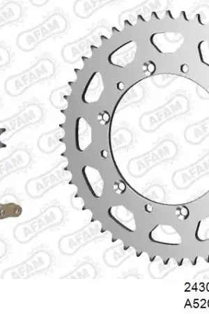 AFAM - 520MR2 108 ARS (CLIP) GOLD & SPROCKETS - Chain Kits - STEEL Aanbieding