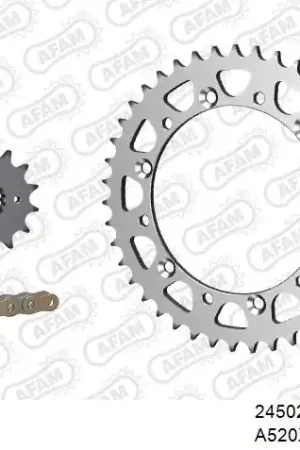 AFAM - 520XRR3 106 ARS (CLIP) GOLD & SPROCKETS - STEEL Op = Op