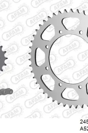 AFAM - 520XRR3 108 ARS (CLIP) GOLD & SPROCKETS - STEEL Nieuw