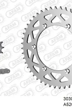 Lage Kosten AFAM - 520XRR3 108 ARS (CLIP) GOLD & SPROCKETS - ALU