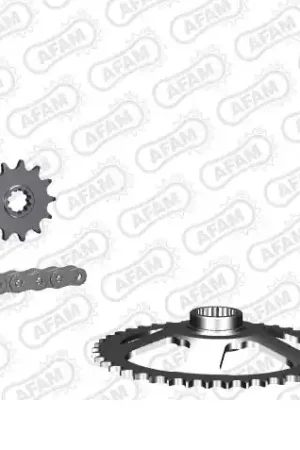 Hoge Kwaliteit AFAM - 415F 124 AR - Chain Kits - STEEL