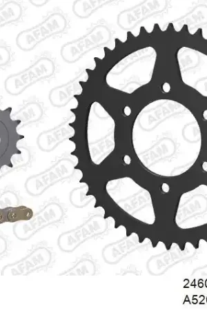 AFAM - 520XSR 114 MRS - Chain Kits - GOLD & SPROCKETS Lage Prijs