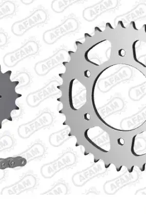 Gecertificeerd AFAM - 630MO 92 MR (RIVET) - Chain Kits - STEEL