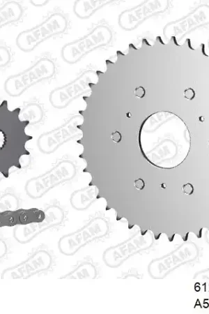 Beperkte Voorraad AFAM - 520XLR2 112 ARS (CLIP) & SPROCKETS - Chain Kits - STEEL