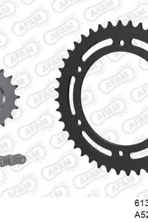 AFAM - 520XMR3 108 MRS (RIVET) & SPROCKETS - Chain Kits - STEEL Topkwaliteit
