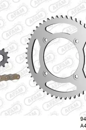 Groothandel AFAM - 420R1 126 AR - Chain Kits - GOLD & SPROCKETS