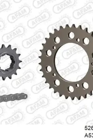 Budget AFAM - 530XMR3 102 MRS - Chain Kits - ALU