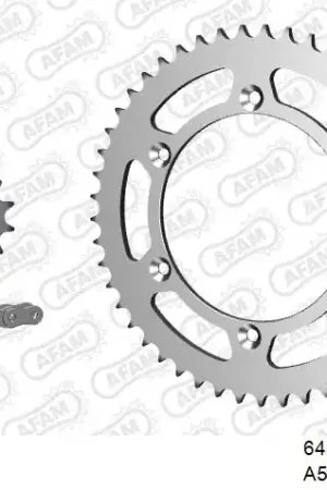 AFAM - 520XRR3 116 ARS (CLIP) GOLD & SPROCKETS - STEEL Nieuw Model