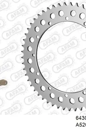 AFAM - 520MR2 112 ARS (CLIP) GOLD & SPROCKETS - Chain Kits - ALU Luxe