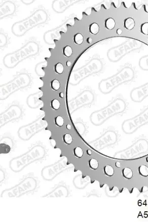AFAM - 520XRR3 110 ARS (CLIP) GOLD & SPROCKETS - ALU Garantie Inbegrepen