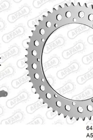 Laatste Kans AFAM - 520XRR3 120 ARS (CLIP) GOLD & SPROCKETS - ALU