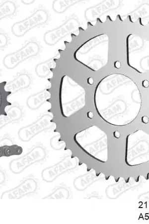 AFAM - 520XRR3 116 ARS (CLIP) GOLD & SPROCKETS - STEEL Premium