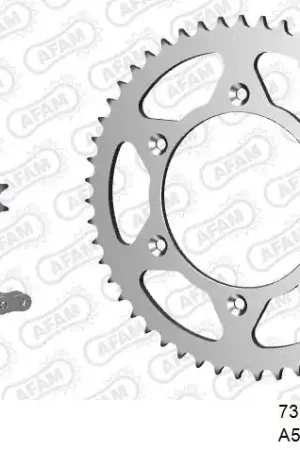 AFAM - 520XRR3 114 ARS (CLIP) GOLD & SPROCKETS - STEEL Seizoensaanbieding