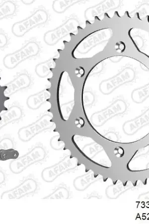 AFAM - 520XRR3 116 ARS (CLIP) GOLD & SPROCKETS - STEEL Must-Have