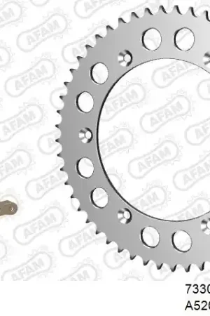 Koopje AFAM - 520MR2 112 ARS (CLIP) GOLD & SPROCKETS - Chain Kits - ALU