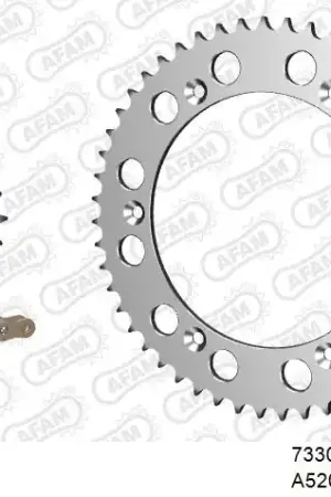 AFAM - 520MR2 112 ARS (CLIP) GOLD & SPROCKETS - Chain Kits - ALU Handgemaakt