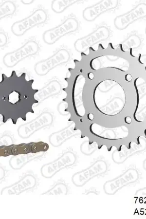 AFAM - 520MR2 78 ARS (CLIP) GOLD & SPROCKETS - STEEL Express Levering