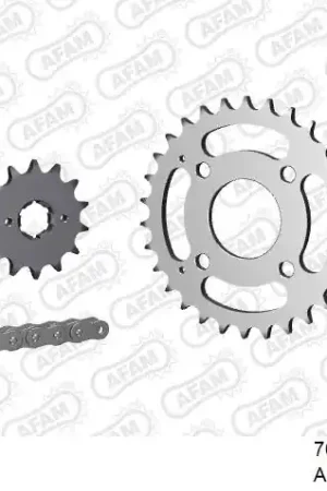 AFAM - 520XRR3 78 ARS (CLIP) GOLD & SPROCKETS - STEEL Geld-Terug-Garantie