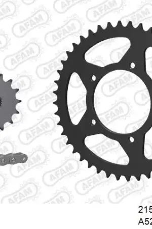 AFAM - 520XMR3 110 MRS (RIVET) - Chain Kits - STEEL Betaalbaar