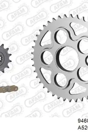Gratis Verzending AFAM - 520XMR3 108 MRS - Chain Kits - STEEL